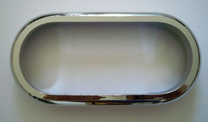 Chrome Cup Holder Trim