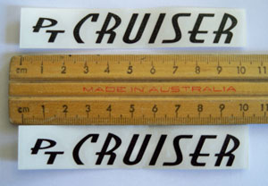 PT Cruiser Logo Sticker