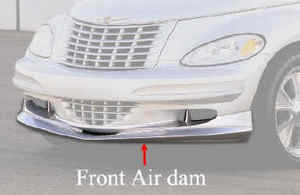 PT Cruiser Xenon Lower Air Dam 2001 to 2005