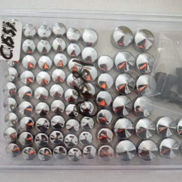 Chrome Bolt Covers