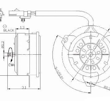 Jeep Cherokee Fan Motor