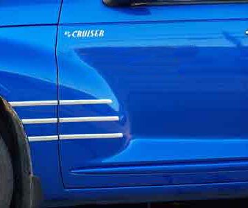 Front Set PT Cruiser Chrome Strips
